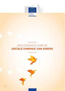 DISCUSSIENOTA OVER DE SOCIALE DIMENSIE VAN EUROPA