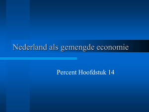 Nederland als gemengde economie
