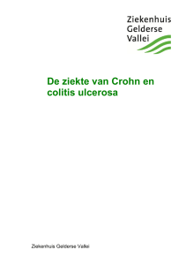 Patienteninformatiemap De ziekte van Crohn en colitits ulcerosa
