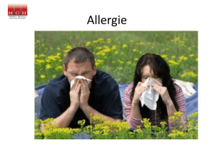 Allergie - Medisch Centrum voor Huisartsen