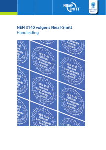 NEN 3140 volgens Nieaf-Smitt