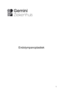 Endotympanoplastiek