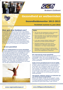Gezondheid en welbevinden - GGD Brabant