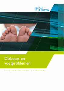 Diabetes en voetproblemen