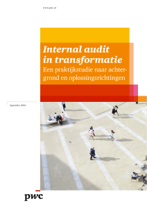 Internal audit in transformatie