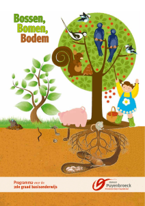Bossen, Bomen, Bodem - Provinciaal domein Puyenbroeck