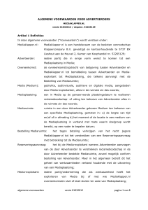 algemene voorwaarden versie 01032012 pagina 1
