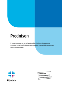 Prednison - Rijnstate