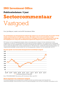 Sectorcommentaar vastgoed juni 2015