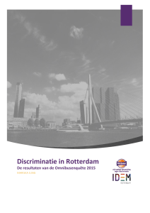 Discriminatie in Rotterdam