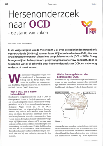 Hersenonderzoek naar OCD - NHB-Psy