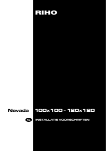 Z1200205.0 Installatie voorschriften Nevada 100x100