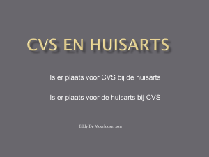 CVS en huisarts - CVS Contactgroep