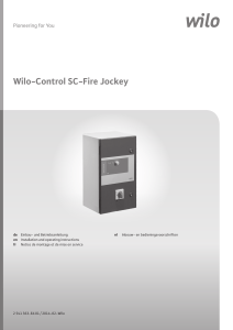 Wilo-Control SC-Fire Jockey