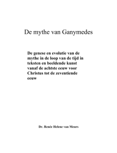 De mythe van Ganymedes - Rijksuniversiteit Groningen