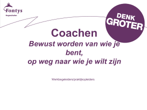 Module 2 - Coachen praktijkopleiders