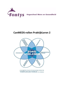 CanMEDS-rollen praktijkleren 2