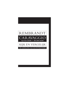 PDF van de webquest - Rembrandt