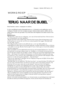 Kampen, 15 maart 2005 brief nr 27