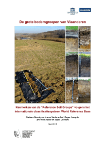 De grote bodemgroepen van Vlaanderen - Lirias