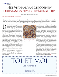 Mag 385 – Joden in Duitland, Dhr Sauerman