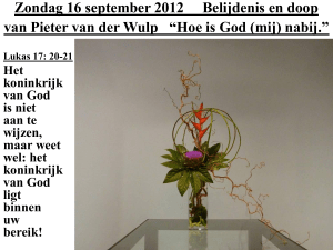 Doop Pieter van de Wulp 16 september 2012