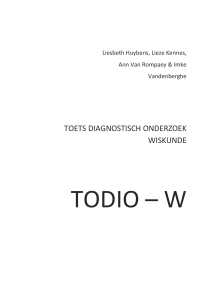 1. `TODIO - W`