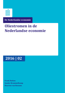 Oliestromen in de Nederlandse economie