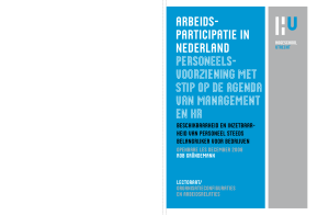 Openbare les `Arbeidsparticipatie in Nederland: de