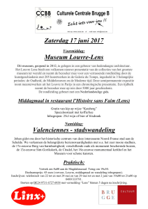 Zaterdag 17 juni 2017 Museum Louvre-Lens Valenciennes