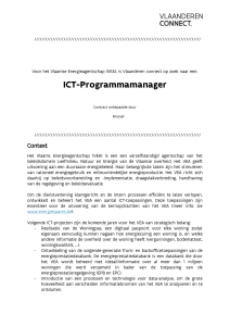 ICT-Programmamanager