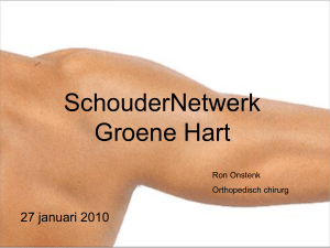 SchouderNetwerk - Groene Hart Ziekenhuis