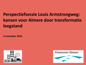 Presentatie transformatie Louis Armstrongweg