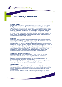 CTA Cardio/Coronairen.