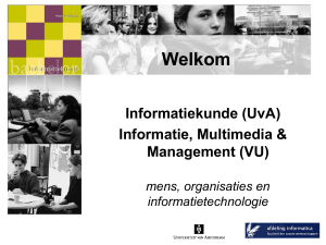 Meer informatie op internet - Vrije Universiteit Amsterdam