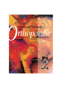 NTvO JUNI 2004.qxd - Nederlands Tijdschrift voor Orthopaedie