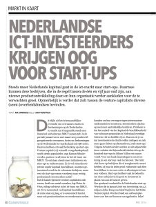 nederlandse ict-investeerders krijgen oog voor start-ups