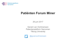 Patiënten Forum Miner - Informatieberaad Zorg