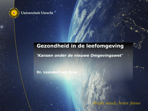 Presentatie Leendert van Bree