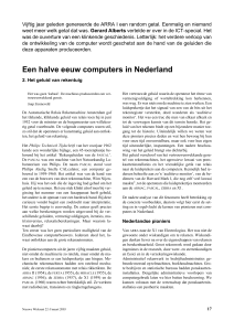 Een halve eeuw computers in Nederland