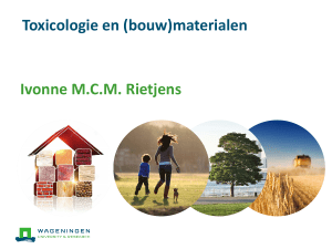 Ivonne MCM Rietjens Toxicologie en (bouw