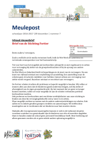 Meulepost - Stichting Fortior
