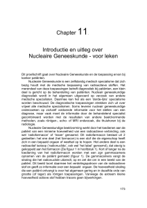 Chapter 11. Introductie en uitleg over Nucleaire Geneeskunde