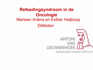 No Slide Title - Oncologie in perspectief