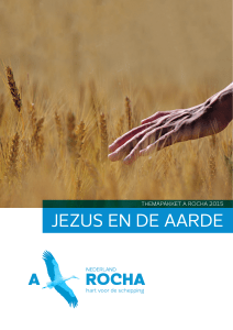 Jezus en de aarde - A Rocha Nederland
