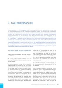 Verslag 2013: Overheidsfinanciën