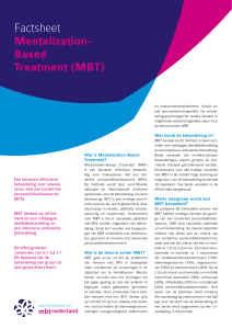Factsheet - MBT Nederland