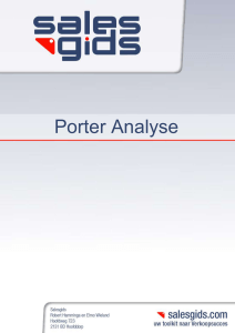 Porter analyse