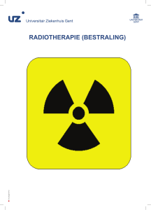 radiotherapie (bestraling)