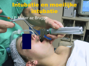 Normale Intubatie